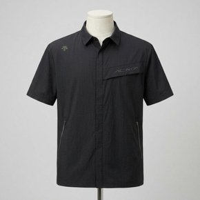 아크먼트(ACMT) 남성 반팔 셔츠 점퍼 BLACK EVR DR22MFBL43 BLKG