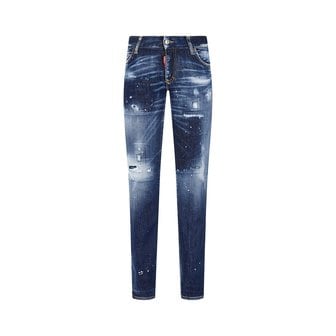 디스퀘어드2 여성 데미지 워싱 스키니 진 (MEDIUM WAIST SKINNY) 2223302603000