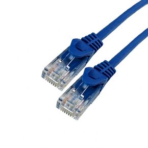 CAT5E UTP 랜케이블 1M 인터넷 이더넷 연결 선 블루