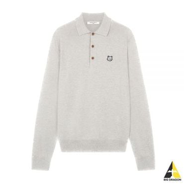 메종키츠네 메종키츠네 FOX HEAD PATCH POLO JUMPER (LM00206KT1036-H120) (폭스 헤드 패치