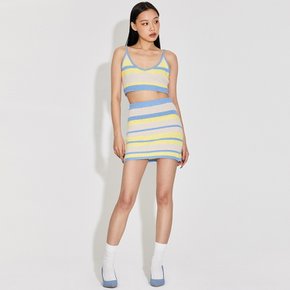 [TOPGIRL] TG STRIPED KNIT MINI SKIRT_T316BT703(UT)