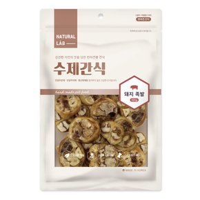 강아지간식 수제간식 돼지 족발 400g