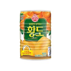 오뚜기 황도 반절 400g/1개