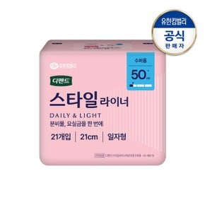 여성용 스타일 라이너 요실금 팬티라이너 무향 수퍼롱21P