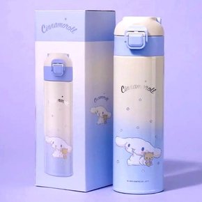 텀블러 보온 보냉 물병 산리오 시나모롤 그라데이션 500ml