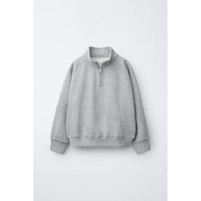 ZARA 자라 키즈 플레인 라벨 스웨트셔츠 그레이 말 3854766803 3854766 1323233