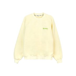 미니 로고 그레이 맨투맨 크림 / SN2PXF02AP-JE217-615