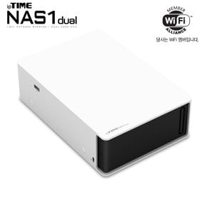 (카드할인) 아이피타임 NAS1DUAL / 1Bay SATA NAS Server / 듀얼 기가비트 랜 USB 3.0 포트 지원