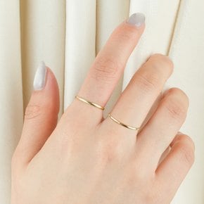 14K 반지 엥게이지 반엥게이지 옐로우골드 A타입