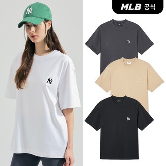 MLB [코리아공식]베이직 헤비웨이트 반팔 티셔츠 (4 COLOR)