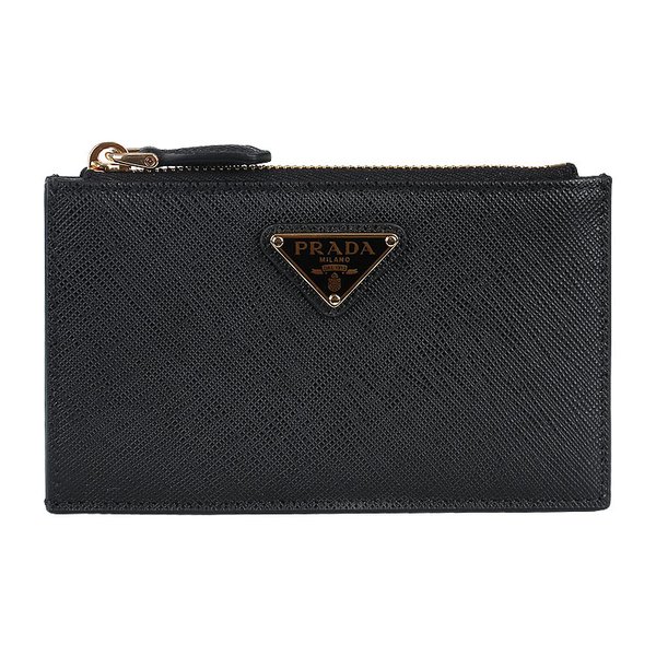 [시흥점] 25FW 삼각로고 사피아노 카드지갑 (1MC086 QHH F0002)