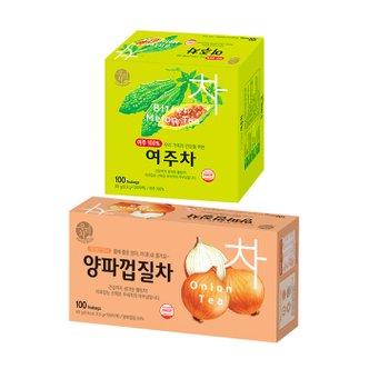  송원 양파껍질차 100T +여주차 100T (200T)