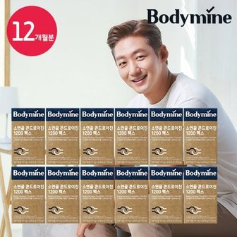  소연골 콘드로이친 1200 맥스 12박스(900mg*60정*12박스/12개월분)