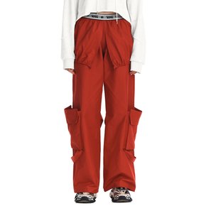 Vito Cargo Pants (Red)