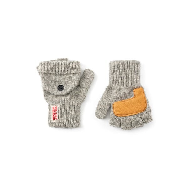 사슴가죽 글로밋장갑 - 그레이