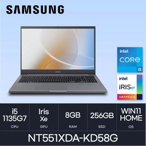 삼성전자 노트북 플러스2 NT551XDA-KD58G