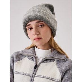 GRADATION BOUCLE BEANIE - GRAY