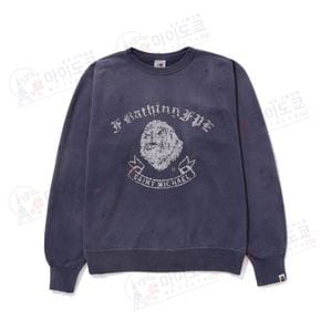 베이프 맨투맨  X SAINT MXXXXXX GORILLA CREWNECK 1J23-113-903