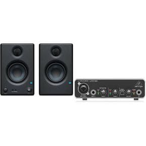 독일 프리소너스 오디오 인터페이스 1881383 PreSonus ERISE3.5 Studio Monitors Behringer UMC2