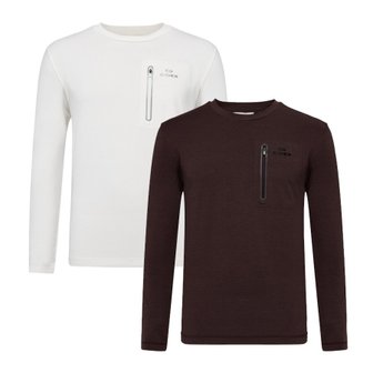 아이더 [부산점] 베이직 남성 긴팔 라운드 티셔츠 DMU25203