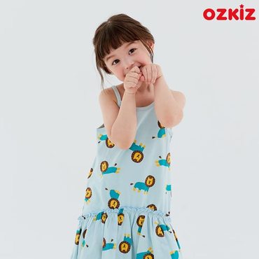 오즈키즈 귀여운라이온 아동 여아 원피스