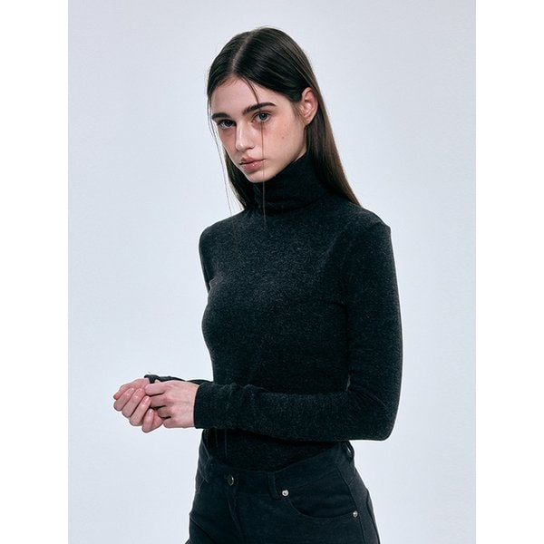 울 베이직 터틀넥 탑 3컬러