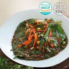 맘스킹 HACCP 국내산 농산물 100% 두리반 깻잎김치 2kg