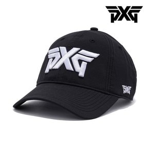 PXG 남성 경량 언스트럭쳐드 로우 크라운 골프 캡모자 블랙