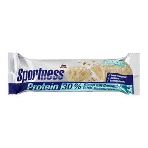 [해외직배송] 독일 dm 스포츠니스 30% 프로틴바 코코넛 아몬드 크리스피 40g