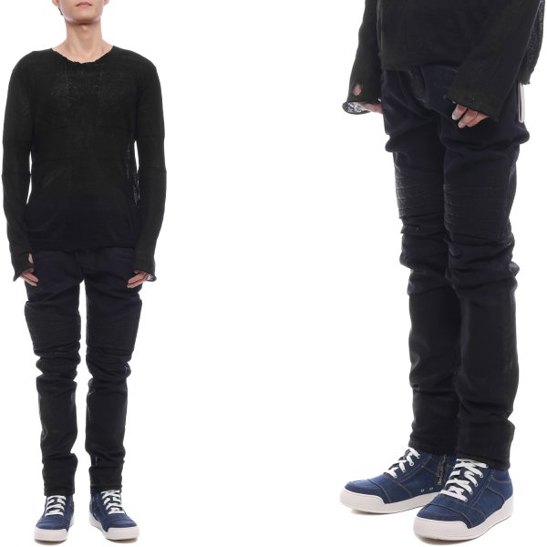 [부산점] 남성 바이커 슬림 데님 팬츠 (W2HT551B363M 176)