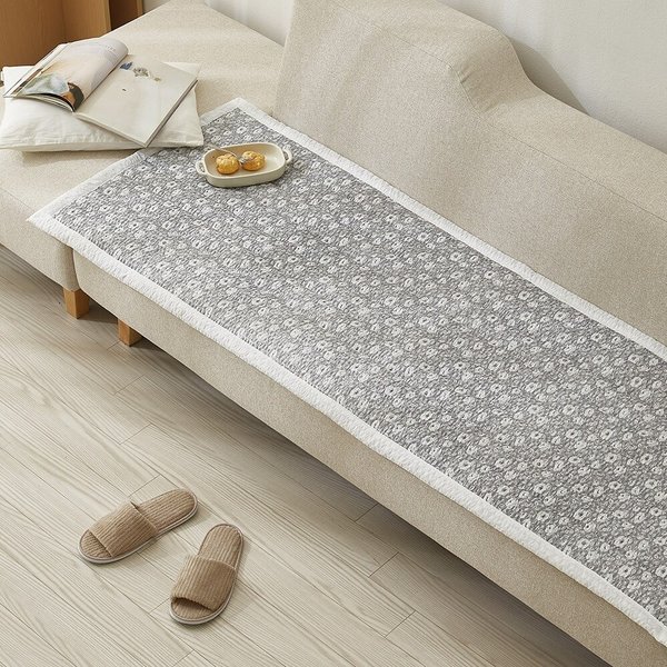 리브린 블루미 시어서커 여름 소파패드 3단 60x180