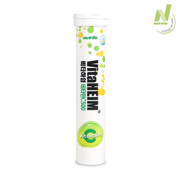 [비타하임] 독일발포 비타민C500(4,300mgX20정) 1통