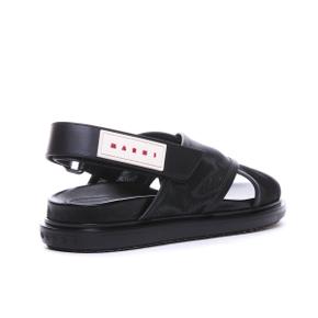 Flat Sandals FBMS016401P639200N99 Black