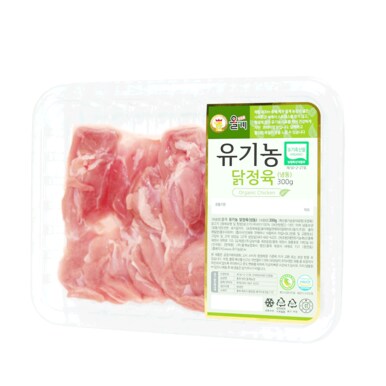 유기농 닭정육(닭다리살)  300g  [냉동]