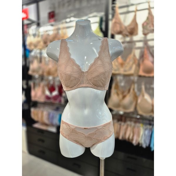 [시흥점] S 비너스 ) 슬림 패드 레이스 보정 브라, 팬티 세트 [VGBM122/VPTM122H-SP]