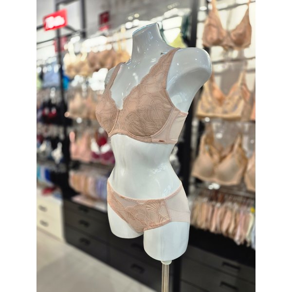 [시흥점] S 비너스 ) 슬림 패드 레이스 보정 브라, 팬티 세트 [VGBM122/VPTM122H-SP]