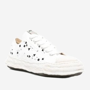 [해외배송] 미하라야스히로 피터슨 23 메탈 스터드 스니커즈 A16FW724 WHITE