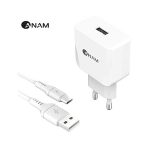 C타입 초고속 가정용 충전기 어댑터 USB 1포트 케이블포함 QC3.0 ATC-QC1P