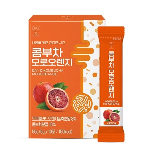 데이앤 콤부차 모로오렌지 5g 10포 2박스