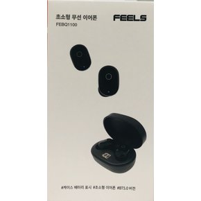 FEELS 무선 이어폰 FEBQ1100(BK)