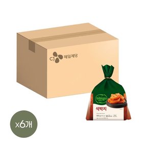 비비고 석박지 900g x6개