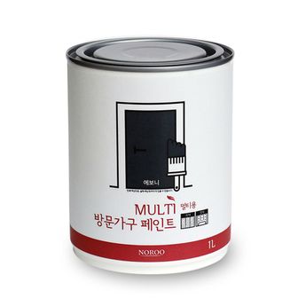 오너클랜 셀프방문가구용 문틀 순환경 노루페인트 1L 아이보리