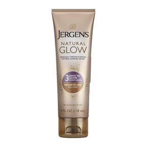 저겐스 내추럴 글로우 태닝 로션 미디움 투 다크 Jergens Tanning Lotion 4oz(118ml)