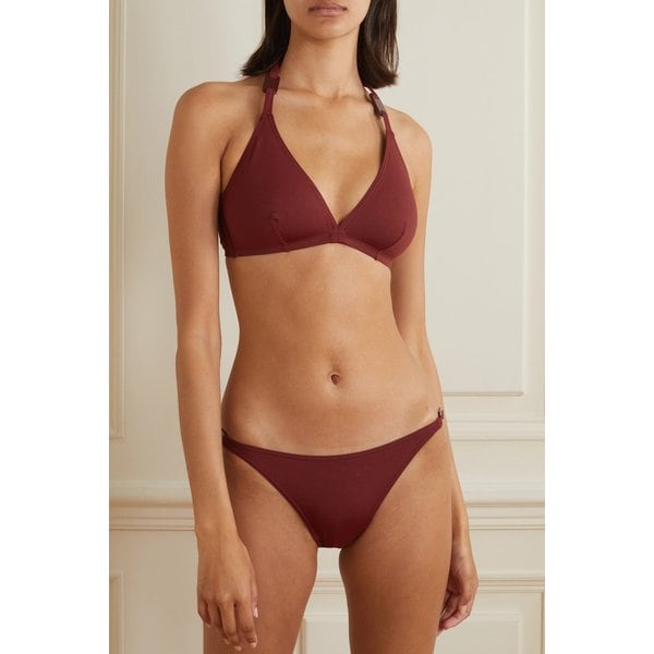 에레스 Plexi Roche Embellished Bikini Briefs 브라운 42247633207896017