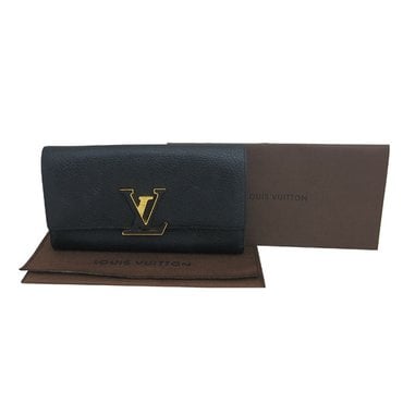 LOUIS VUITTON 고이비토 중고명품 루이비통 카퓌신 장지갑  K22524LV