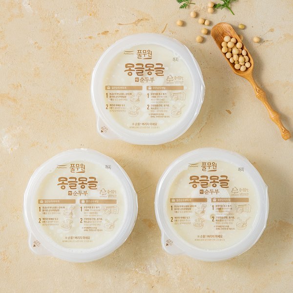 몽글몽글옛순두부250g*3ea