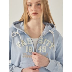 Patch Crop Hood Zip-up(F)  WHMZF1111F