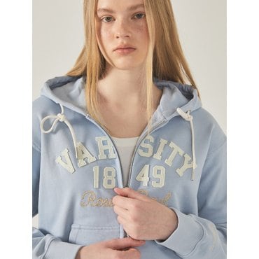 후아유 Patch Crop Hood Zip-up(F)  WHMZF1111F
