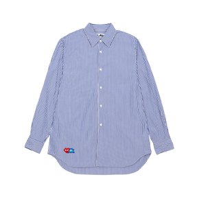 X 인베이더 더블와펜 스트라이프 남성 셔츠 AZ B026 051 1