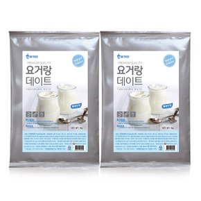 메가커피 위드고 요거트파우더 요거랑데이트 1kg 2개세트